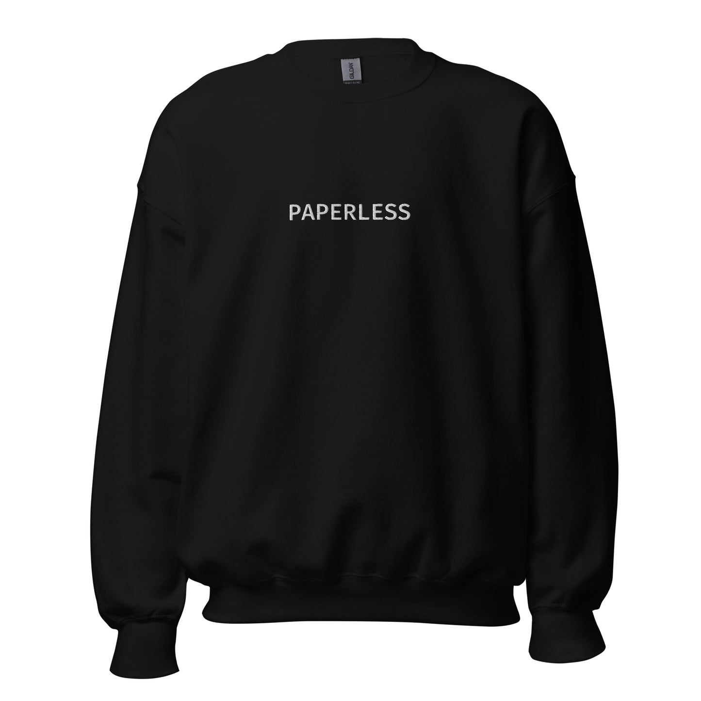 'PAPERLESS' Crewneck